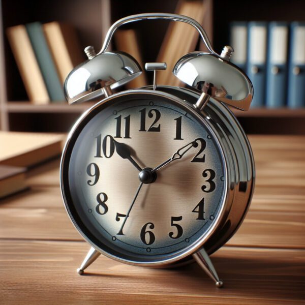 El reloj que cuenta la horas de sueño